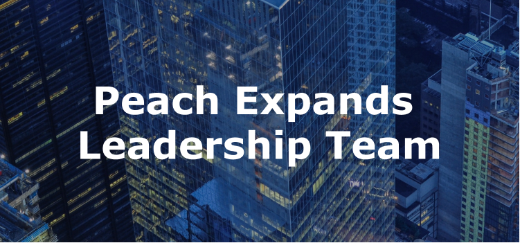 Peach Adds Senior Leaders to Bolster Product, InfoSec Capabilities