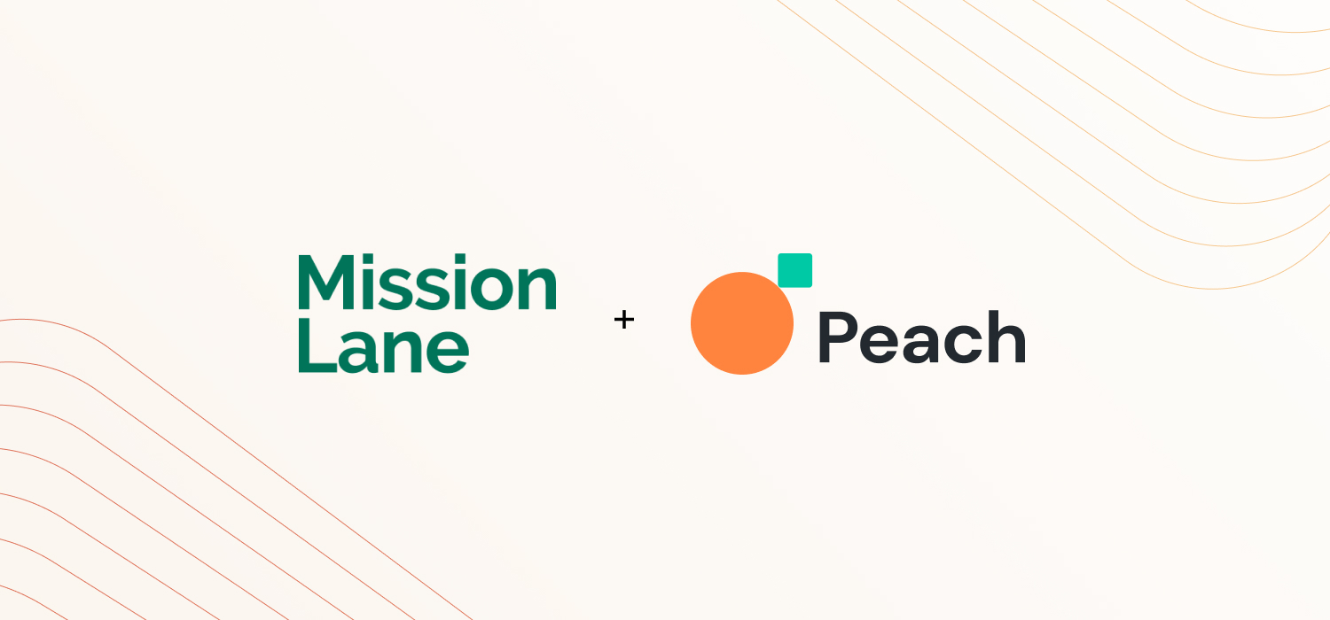 Mission Lane Selects Peach to Power Inclusive Lending Products